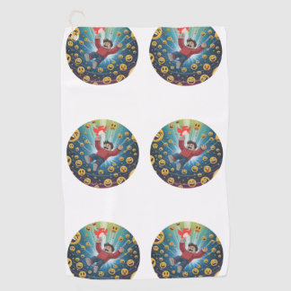 Fall in bubble  ゴルフタオル