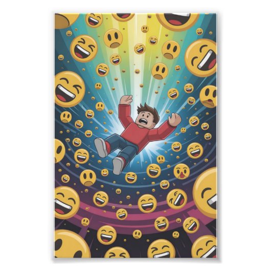 Fall in bubble  フォトプリント            (正面)