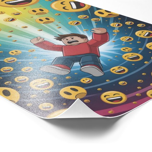 Fall in bubble  フォトプリント            (角)