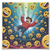 Fall in bubble  フォトプリント            (正面)