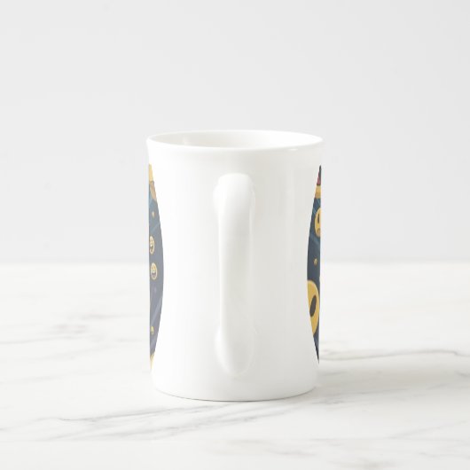 Fall in bubble  ボーンチャイナマグカップ (裏面)