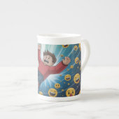 Fall in bubble  ボーンチャイナマグカップ (正面右)