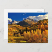 Fall in Colorado ポストカード (正面/裏面)