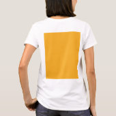 Fall in Love ひまわり ベビーシャワー Tシャツ (裏面)