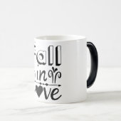 fall in love モーフィングマグカップ (正面右)