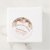 Fall in Love Fall Bridal Shower フェイバータグ (インサイチュ)