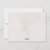 Fall in Love | Family Traditions Bridal Shower  シーズンカード (裏面)