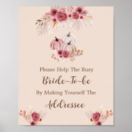 Fall In Love Help The Busy Bride Address  ポスター
