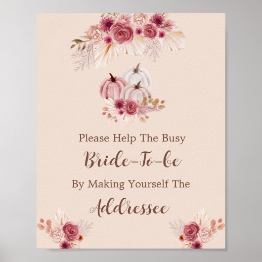 Fall In Love Help The Busy Bride Address  ポスター (正面)