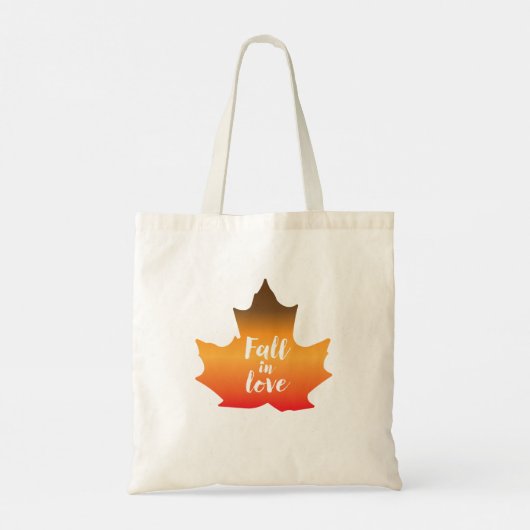 Fall In Love Leaf トートバッグ (裏面)