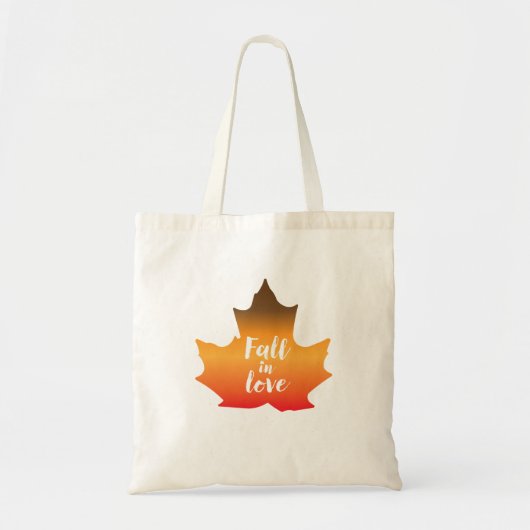 Fall In Love Leaf トートバッグ (正面)