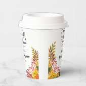 Fall in Love Script ブライダルシャワー 紙コップ (右)