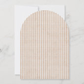 Fall in Love Watercolor Baby Shower  招待状 (裏面)