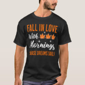 Fall In Love With Mornings Tシャツ (正面)