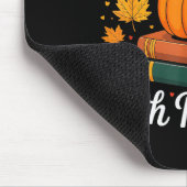 Fall In Love With Reading Autumn Pumpkin Mug Book  マウスパッド (コーナー)