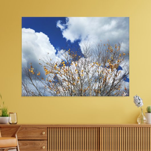 Fall in Paradise キャンバスプリント (インサイチュ (リビング))