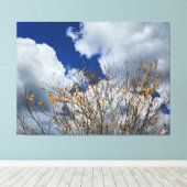 Fall in Paradise キャンバスプリント (インサイチュ (ウッドフロア))