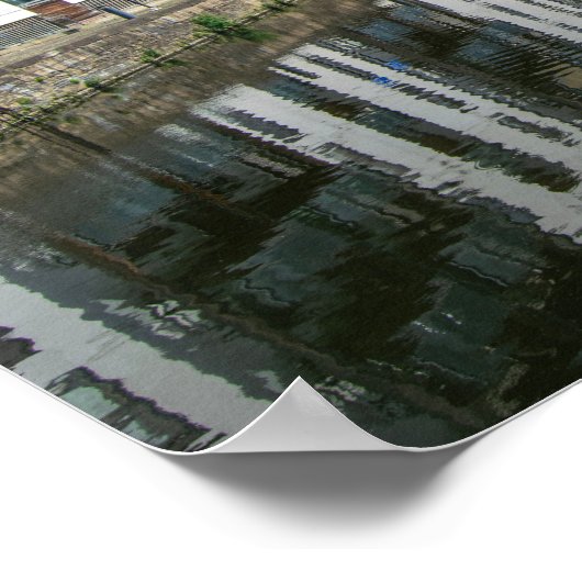 Fall Ings Lock, Wakefield ポスター (角)