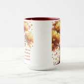 Fall Into Learning – Inspirational Autumn マグカップ (中央)