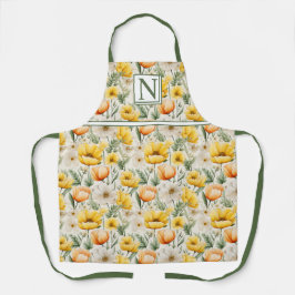 Fall into the Spring Flowers - customized エプロン