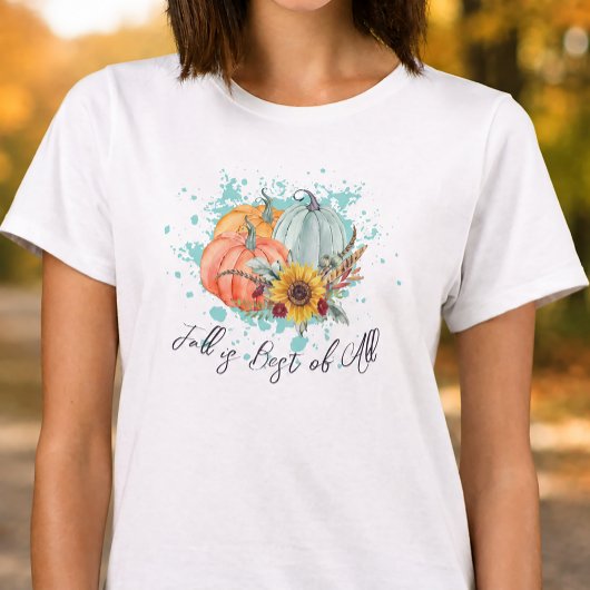 Fall is Best of All パンプキン Tシャツ
