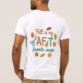 Fall is my Craft Favorite Season Tシャツ (裏面)