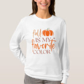 Fall is my Favorite Color Tシャツ (正面)