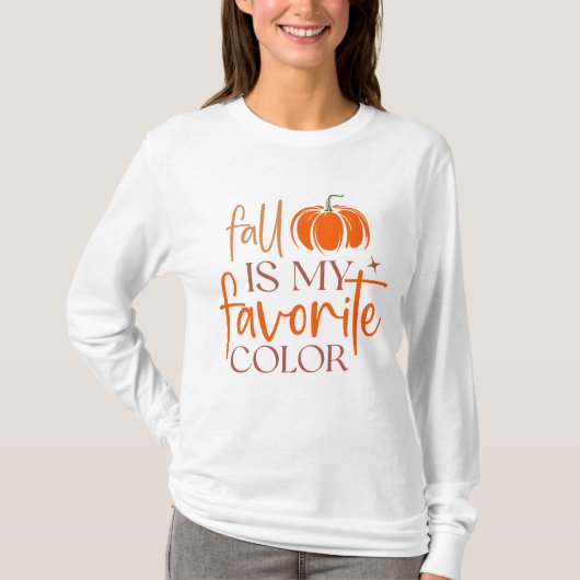 Fall is my Favorite Color Tシャツ (正面)