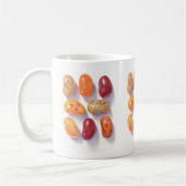 FALL JELLY BEANS ホワイトマグカップ コーヒーマグカップ (左)