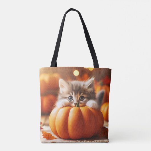 Fall Kitten Tote Bag トートバッグ (裏面)