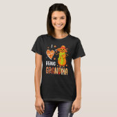 Fall Leaf Grandma Pumpkin Snowman Thanksgiving Aut Tシャツ (正面フル)