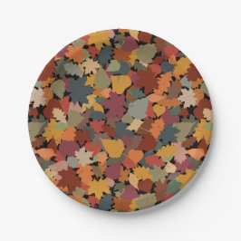 Fall & Leafs  ペーパープレート