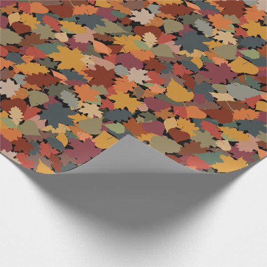 Fall & Leafs ラッピングペーパー (角)