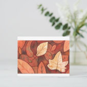 fall leaves ポストカード (スタンド正面)