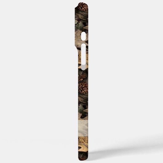 Fall Leaves Camouflage Personalized Case-Mate iPhoneケース (裏面 / 左)
