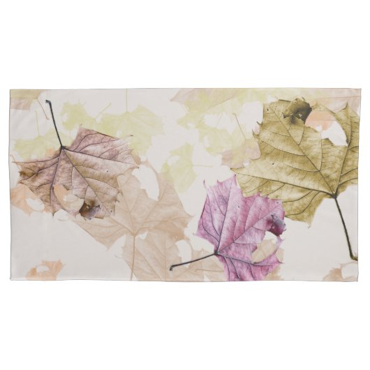 "fall leaves" PILLOW CASE SET 枕カバー (正面左)