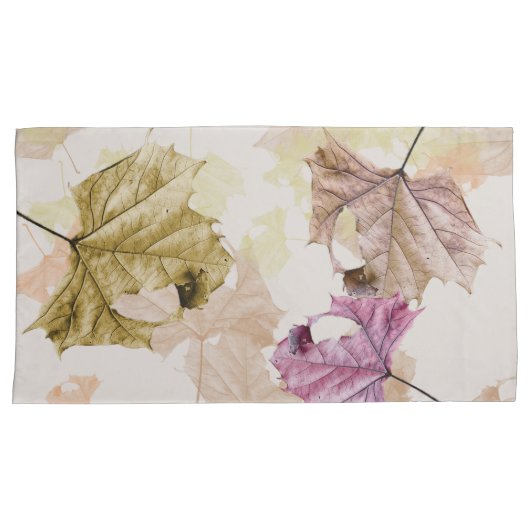 "fall leaves" PILLOW CASE SET 枕カバー (正面右)