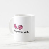 Fall Looks Good in Pink | Cozy Fall Mug コーヒーマグカップ (正面左)