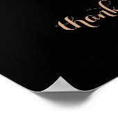 Fall Meadow Wild Floral Rehearsal Dinner Welcome  ポスター (角)