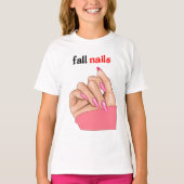 fall nails tシャツ (正面)