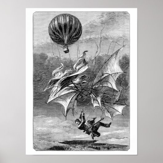 Fall of the Flying Man ポスター (正面)