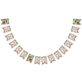 Fall Orchard Apple Harvest Birthday Bunting Banner バンティングフラッグ