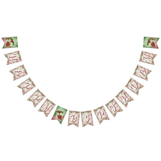 Fall Orchard Apple Harvest Birthday Bunting Banner バンティングフラッグ (全)