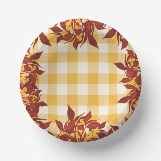 Fall Paper Bowls ペーパーボウル (正面)