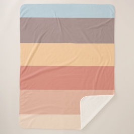 Fall pastel color scheme  シェルパブランケット