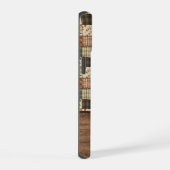 Fall Patchwork Quilt Phone Case | Personalized iPhone 15ケース (右側面)