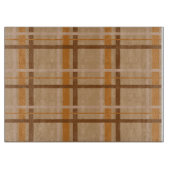 Fall Plaid カッティングボード (正面)