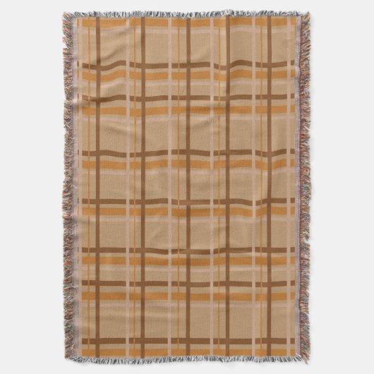 Fall Plaid スローブランケット (正面縦)