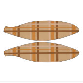 Fall Plaid ミニバスケットボール (パネル)