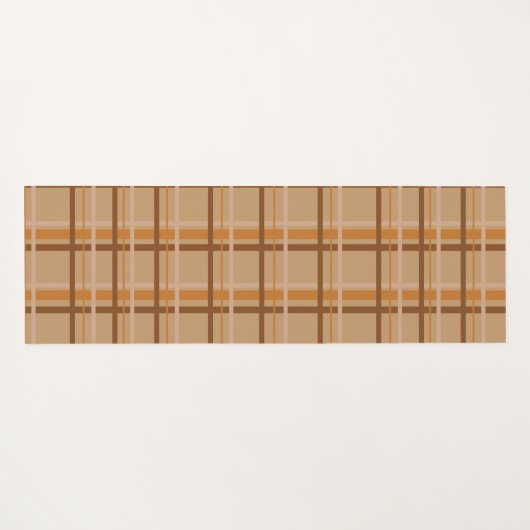 Fall Plaid ヨガマット (裏面(横))